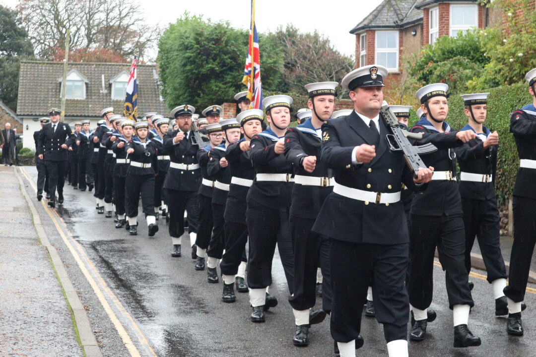 Norwich Sea Cadets Attend Wells-next-the-Sea Trafalgar Day Parade
