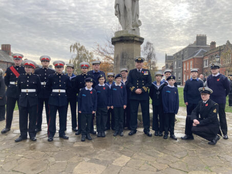 Norwich Sea Cadets Take Part In Remembrance Sunday Parade, Norwich