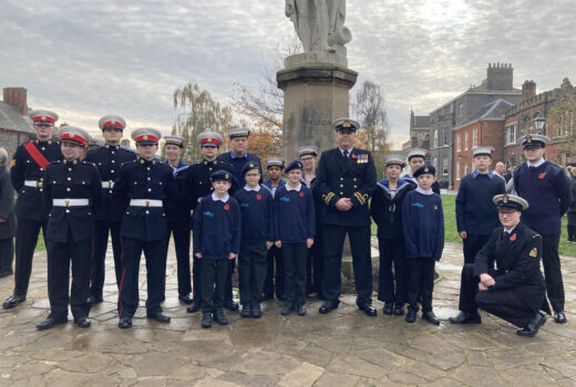 Norwich Sea Cadets Take Part In Remembrance Sunday Parade, Norwich